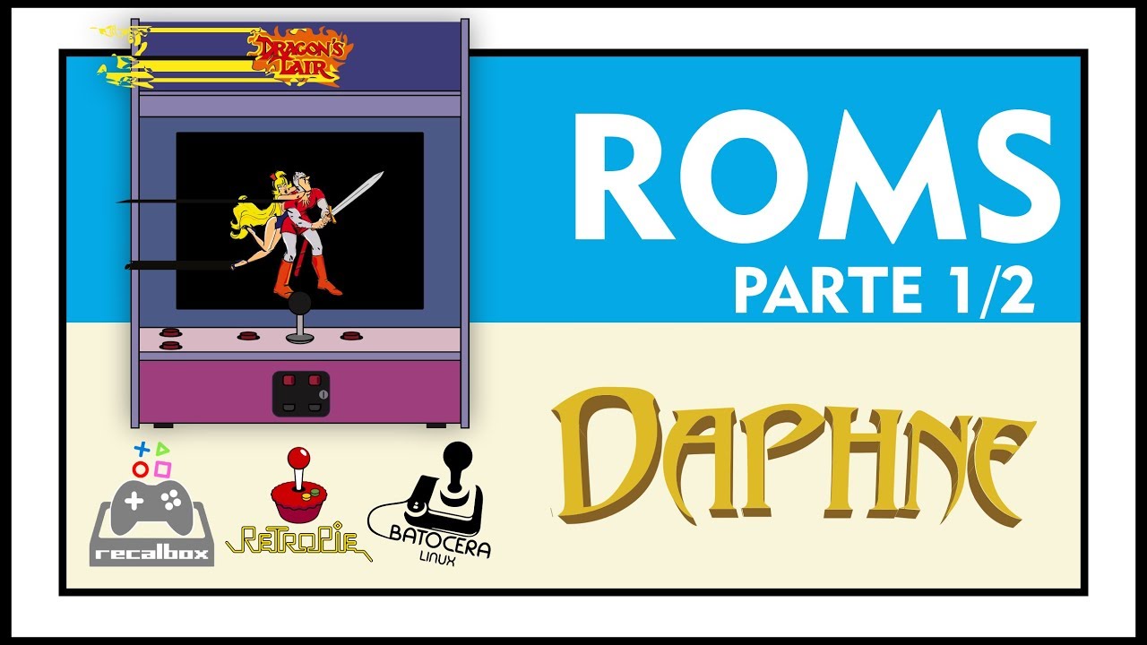 daphne laserdisc roms download